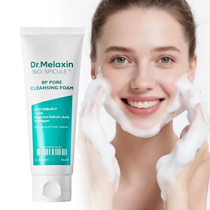 Dr.Melaxin Firming Cleanser Foam Pore Cleanser Refreshing Oil Control Moisturizing Facial Cream Not Tight Dense Foam Skin Care