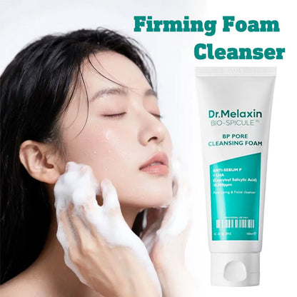 Dr.Melaxin Firming Cleanser Foam Pore Cleanser Refreshing Oil Control Moisturizing Facial Cream Not Tight Dense Foam Skin Care